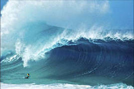 Las más sobrecogedoras olas